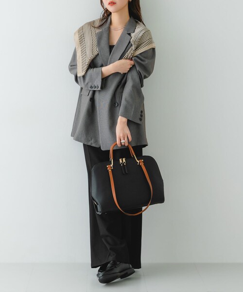 RODE SKO（ロデスコ）の「『インフルエンサーayaさんコラボ』2WAYハンドバッグ（ハンドバッグ・レディース・BLACK/MOCHA/L.BEIGE・One）」の10枚目の写真