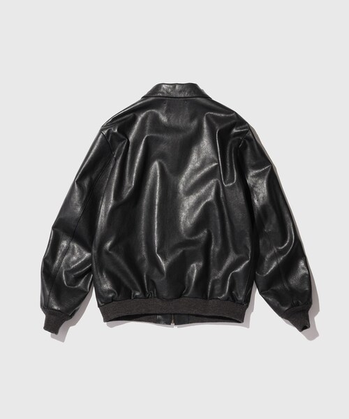 ADAM ET ROPE'(アダムエロペ)の「A-2 GOAT LEATHER BLOUSON(ライダースジャケット・メンズ・ブラック・L/M/S)」の16枚目の写真