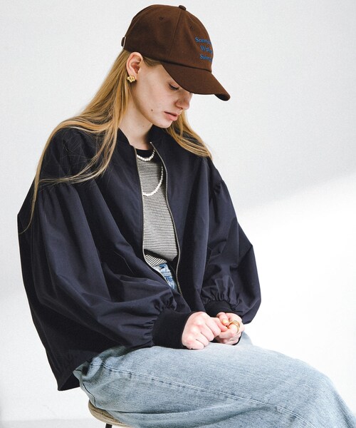 URBAN RESEARCH Sonny Label（アーバンリサーチサニーレーベル）の「Sonnyboys logo cap（キャップ・レディース・ネイビー/グリーン/オフ/ブラウン・one）」の17枚目の写真