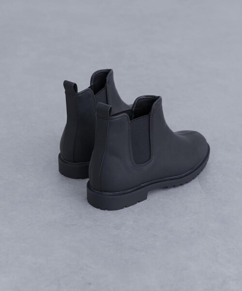 URBAN RESEARCH DOORS（アーバンリサーチドアーズ）の「サイドゴアレインブーツ（レインシューズ・レディース・MATT BLACK/BLK×IVO・36/37/38）」の5枚目の写真