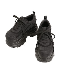 EMODA | 【WEB限定カラー登場!】エアバルキーカットオフスニーカー(スニーカー)