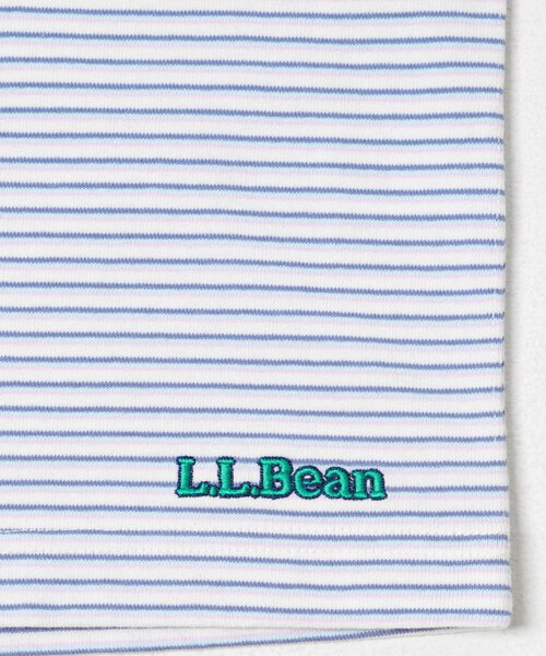 URBAN RESEARCH DOORS（アーバンリサーチドアーズ）の「L.L.Bean JAPAN EDITION　UNION SHORT-SLEEVE STRIPED T-SHIRTS（Tシャツ/カットソー・メンズ・OFF/GRN/BIRCH/CRM/SAX/ROSE/CORAL/MINT/NAVY/RED/CCL/PWK・M/L/XL）」の18枚目の写真