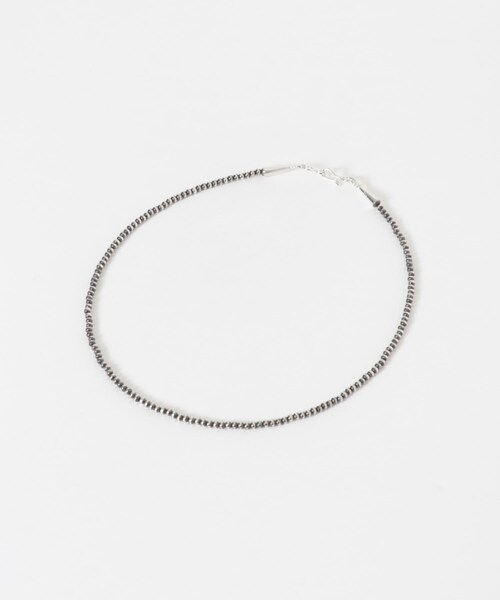 かぐれ（カグレ）の「ERICKA NICOLAS BEGAY　PLAIN DESIGN NECKLACE45（ネックレス・レディース・SHINY/OXIDIZED・45）」の4枚目の写真