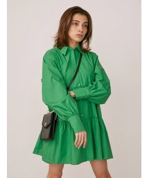 EVRIS | ティアードミニシャツワンピース(シャツワンピース)