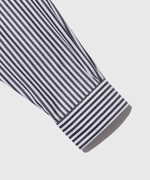 ADAM ET ROPE'(アダムエロペ)の「《別注》【Brooks Brothers/ブルックス ブラザーズ】EX NOIR STRIPE BD SHIRTS(シャツ/ブラウス・メンズ・ブラック系・L/M/S)」の15枚目の写真