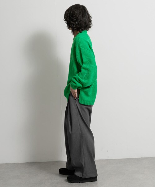 THE GOODLAND MARKET（ザグッドランドマーケット）の「TONY　Pier Ring Yarn Knit（ニット/セーター・メンズ・BLK/MOKA/GRN・M/XL）」の20枚目の写真