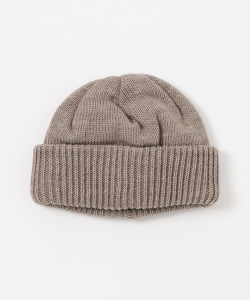 EKAL(エカル)の「nanamica WINDSTOPPER Beanie(ニットキャップ/ビーニー・メンズ・Beige(BE)/H Gray(HG)/Navy(N)/Black(K)・one)」の5枚目の写真