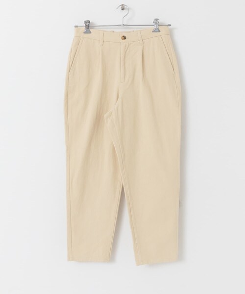 URBAN RESEARCH Sonny Label（アーバンリサーチサニーレーベル）の「ワイドテーパードピーチ起毛チノパンツ（チノパンツ・メンズ・グレーカーキ/アイボリー/ダークネイビー・M/L）」の6枚目の写真