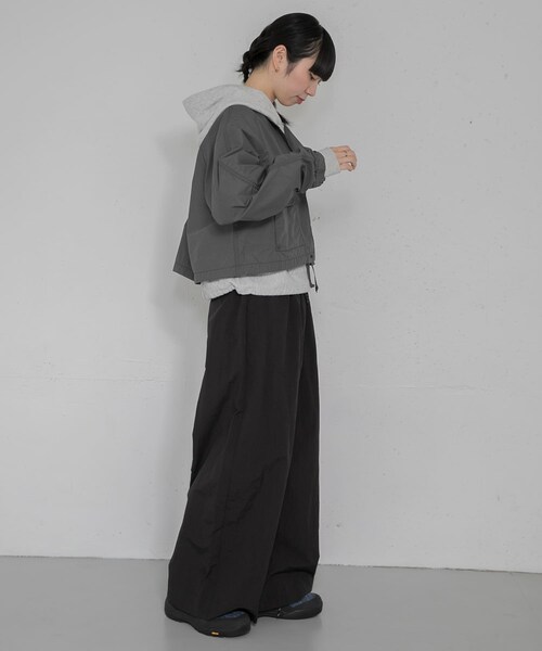 EKAL(エカル)の「THE NORTH FACE PURPLE LABEL 65/35 Field Cropped Jacket(ブルゾン・レディース・A GRAY/BROWN・S/M)」の9枚目の写真