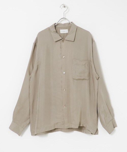 URBAN RESEARCH（アーバンリサーチ）の「CUPRO FIBRIL BOX SHIRTS（シャツ/ブラウス・メンズ・GREGE/NAVY・M/L）」の10枚目の写真
