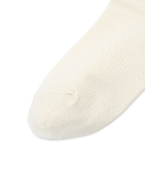 ROPE' PICNIC（ロペピクニック）の「【一部店舗限定】レーヨンシルケットクルーソックス（ソックス/靴下・レディース・ブラック/キナリ/レッド/ピンク系・F）」の20枚目の写真