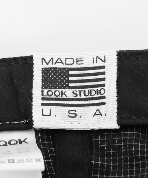 URBAN RESEARCH(アーバンリサーチ)の「LQQK Studio NEW BOX LOGO CAP(キャップ・メンズ・BLACK・Free)」の7枚目の写真