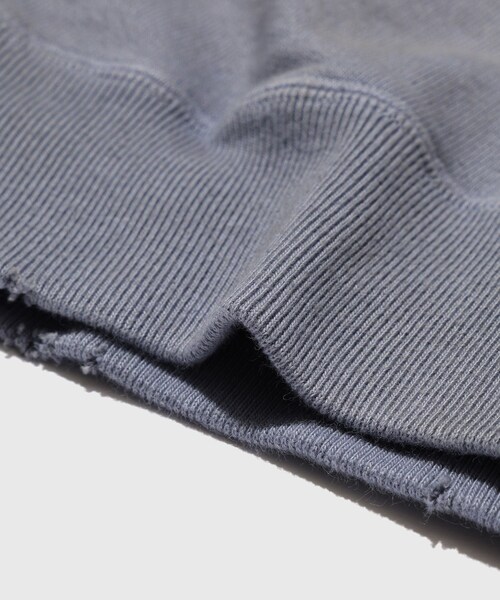 ADAM ET ROPE'(アダムエロペ)の「【BOWWOW/バウワウ】THE DITC JOURNAL ZIP HOODIE AGED(パーカー・メンズ・ネイビー系・L/M)」の11枚目の写真