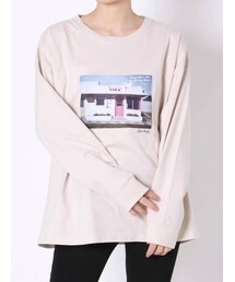 MERCURYDUO | Roberta Bayley フォトロングスリーブTシャツ1(Tシャツ/カットソー)