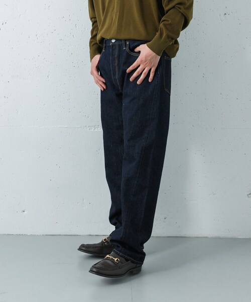 URBAN RESEARCH(アーバンリサーチ)の「『別注』CIOTA×URBAN RESEARCH STRAIGHT 5 POCKET PANTS(デニムパンツ・メンズ・DARK NAVY・30/32/34)」の6枚目の写真