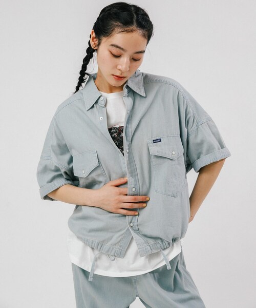 EKAL（エカル）の「『別注』Wrangler×EKAL　ライトデニムワークシャツ（シャツ/ブラウス・レディース・USED/O.W・Free）」の13枚目の写真