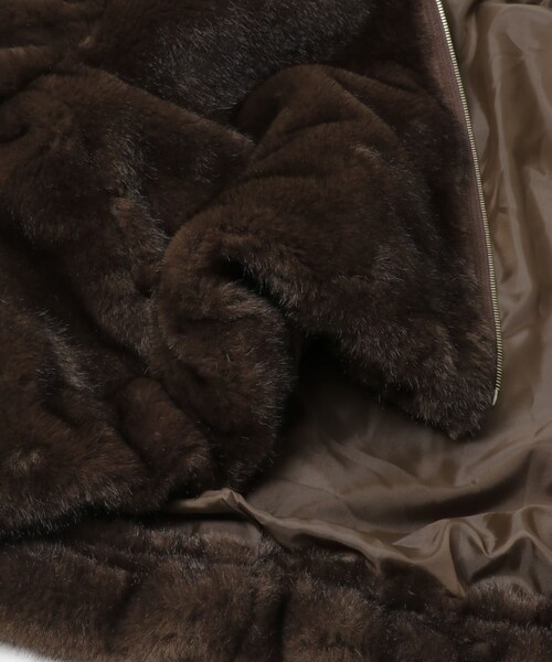 ITEMS URBANRESEARCH（アイテムズ アーバンリサーチ）の「ファージャケット（テーラードジャケット・レディース・BRN/L.BEG・Free）」の13枚目の写真