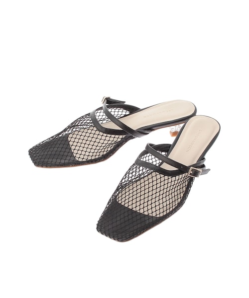 LAGUNAMOON（ラグナムーン）の「メリージェーンミュール（サンダル・レディース・アイボリー/ブラック・S/M）」の22枚目の写真