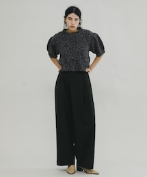 LAATO | wrap wide tack pants(その他パンツ)