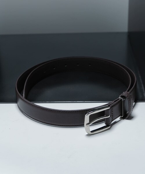 SENSE OF PLACE by URBAN RESEARCH（センスオブプレイスバイアーバンリサーチ）の「FLプレーンベルト30mm（ベルト・メンズ・BLACK/BROWN/L.KHAKI・One）」の2枚目の写真