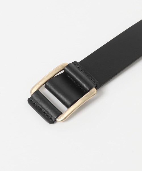 RODE SKO（ロデスコ）の「atelier brugge　SLIDE LETHER BELT（ベルト・レディース・BLACK/CHOCO・One）」の10枚目の写真