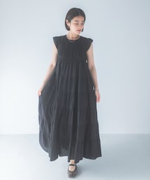 URBAN RESEARCH ROSSO | インドコットン ティアードワンピース(ワンピース)