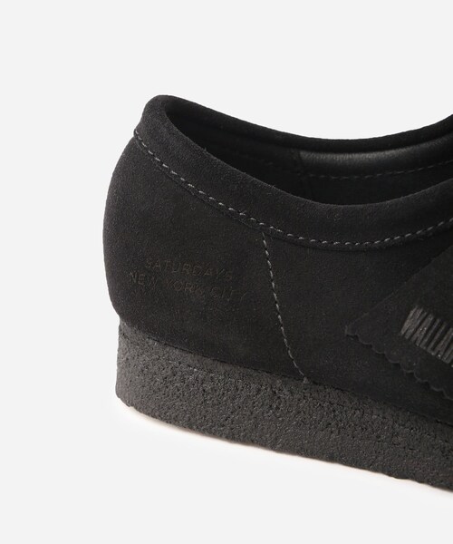 Saturdays NYC（サタデーズ ニューヨークシティ ）の「Saturdays NYC & Clarks Originals Wallabee（スニーカー・メンズ・ブラック・25.5/26.0/26.5）」の13枚目の写真