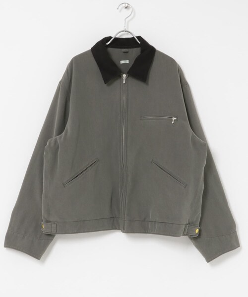 URBAN RESEARCH（アーバンリサーチ）の「A PRESSE　Vintage Silk Cotton Detroit Jacket（その他アウター・メンズ・BLACK/GRAY・2/3）」の6枚目の写真