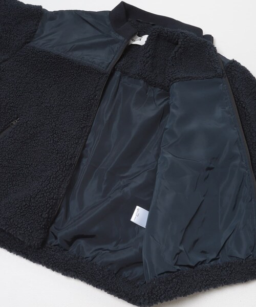 URBAN RESEARCH(アーバンリサーチ)の「BAUM UND PFERDGARTEN FLEECE ZIP UP(ブルゾン・レディース・B BLUE・36)」の6枚目の写真