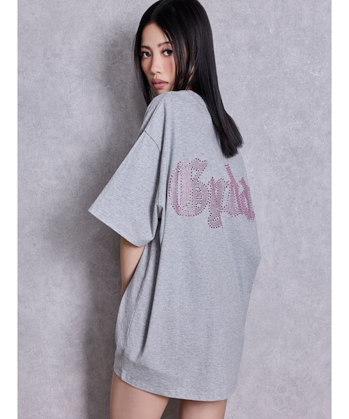 GYDA(ジェイダ)の「GD BACK GYDA BIG Tシャツ(Tシャツ/カットソー・レディース・ピンク・F)」の9枚目の写真