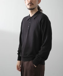 ITEMS URBANRESEARCH | カシミヤ×コットンポロセーター(ニット/セーター)