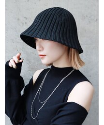 MURUA | リブニットベルハット(ハット)