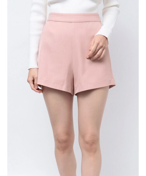 RESEXXY（リゼクシー）の「ベーシックショートパンツ【セットアップ着用可能】（その他パンツ・レディース・アイボリー/ピンク/ネイビー・F）」の5枚目の写真