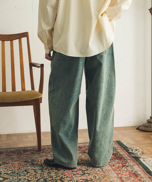 SENSE OF PLACE by URBAN RESEARCH(センスオブプレイスバイアーバンリサーチ)の「カラーカーブデニム(デニムパンツ・メンズ・BLACK/L.INDIGO/ONE WASH・M/L)」の17枚目の写真