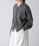 かぐれ（カグレ）の「ドライコットンVネックカーディガン（ニット/セーター・Free）」