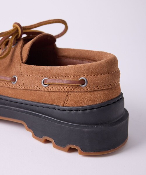 ADAM ET ROPE'（アダムエロペ）の「【CAMPER】Brutus+ BOAT SHOES WMNS（モカシン/デッキシューズ・レディース・キャメル・36/37/38/39）」の9枚目の写真