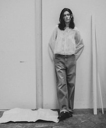URBAN RESEARCH | Picchi Nia SOFT FRILL WHITE(シャツ/ブラウス)