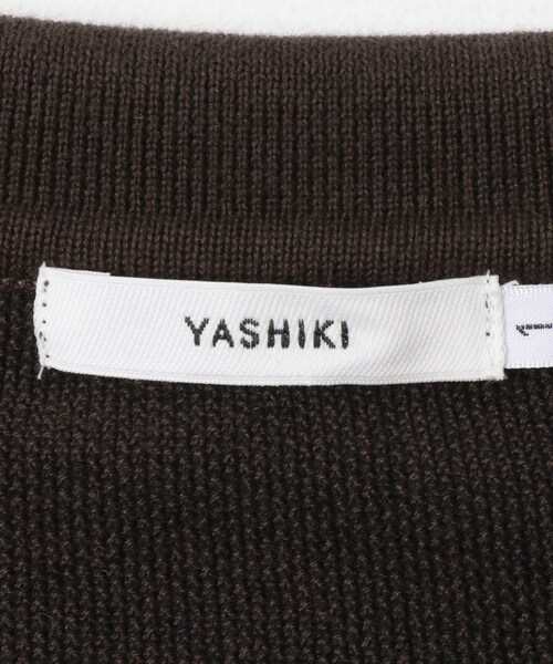 URBAN RESEARCH DOORS（アーバンリサーチドアーズ）の「YASHIKI　AOTSUYU KNIT POLO（ポロシャツ・メンズ・M.GRAY/BROWN/BLACK・1/2）」の16枚目の写真