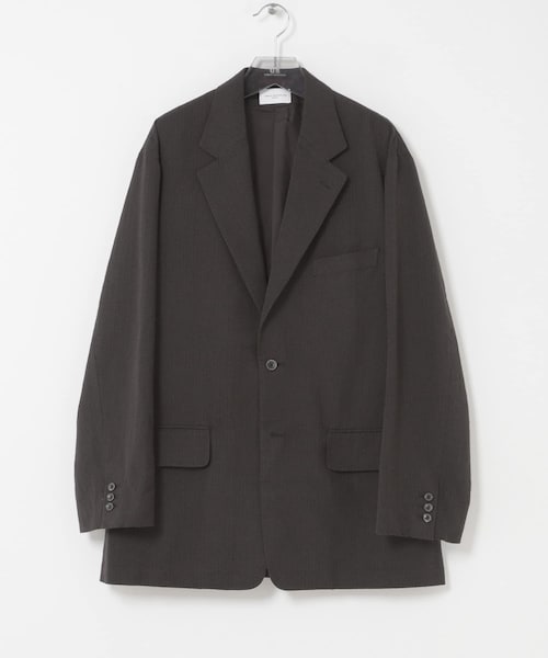 URBAN RESEARCH(アーバンリサーチ)の「new basic WOOL SILK LINEN SINGLE JACKET(テーラードジャケット・メンズ・BROWN・M/L/XL)」の1枚目の写真