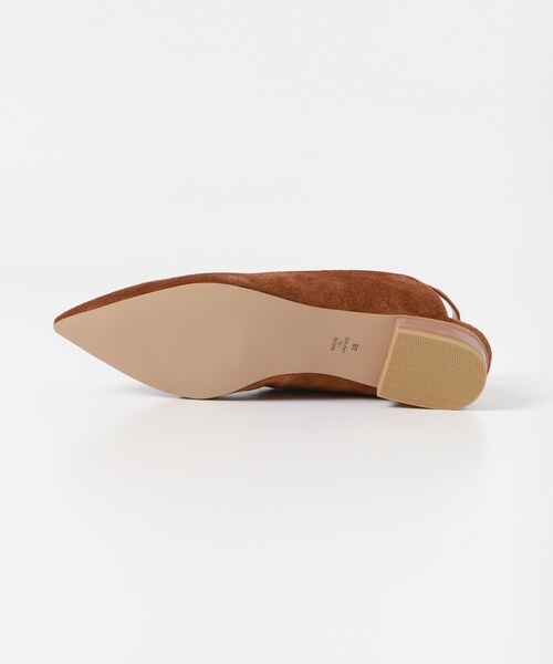 URBAN RESEARCH ROSSO（アーバンリサーチロッソ）の「『MADE IN JAPAN』F by ROSSO　バックストラップスウェードパンプス（パンプス・レディース・TERRACOTTA/K/BROWN・36/37/38）」の17枚目の写真