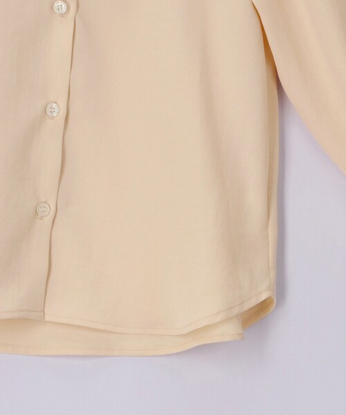 ROPE' PICNIC（ロペピクニック）の「【KIDS】フレアカラーブラウス（シャツ/ブラウス・キッズ・ブラック/クリーム・120/130/140/150）」の19枚目の写真