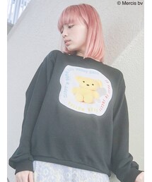 merry jenny | きいろいくまスウェット(スウェット)