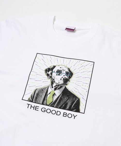 THE GOODLAND MARKET（ザグッドランドマーケット）の「ザ グッドランド マーケット　GOOD BOY TEE（Tシャツ/カットソー・メンズ・DALS WH/DALS BK/BOSTONS WH/BOSTONS BK・S/M/L）」の7枚目の写真