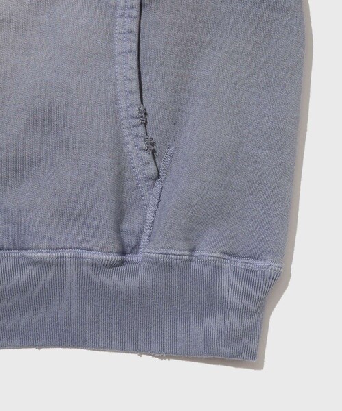 ADAM ET ROPE'(アダムエロペ)の「【BOWWOW/バウワウ】THE DITC JOURNAL ZIP HOODIE AGED(パーカー・メンズ・ネイビー系・L/M)」の7枚目の写真