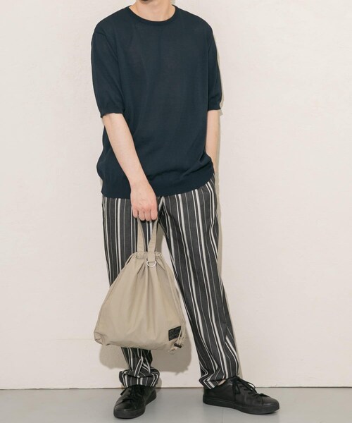 RODE SKO（ロデスコ）の「『ユニセックス』ミニロクヨンギャザーショルダートート（ショルダーバッグ・メンズ・KHAKI/BLACK/GREIGE・one）」の21枚目の写真