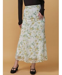 LAGUNAMOON | 楊柳フラワーナロースカート(スカート)