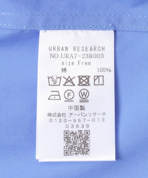 URBAN RESEARCH(アーバンリサーチ)の「new basic BROAD BIG SHIRTS(シャツ/ブラウス・レディース・BLUE/CHECK・FREE)」の9枚目の写真