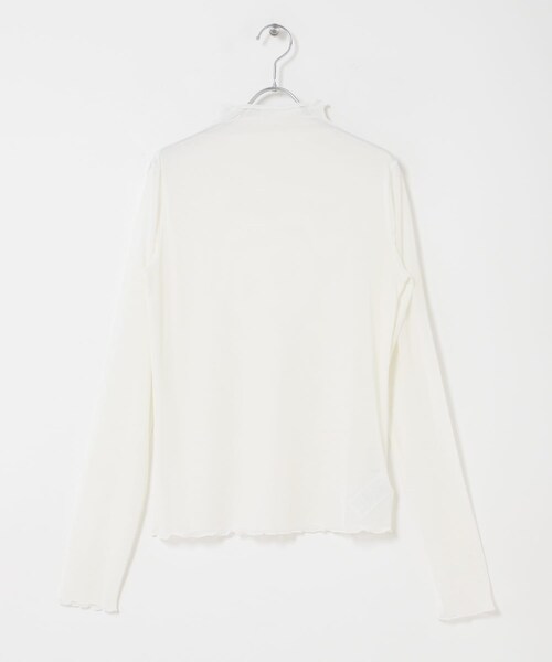 URBAN RESEARCH DOORS(アーバンリサーチドアーズ)の「ハイネックチュールインナー(Tシャツ/カットソー・レディース・DOT/BROWN/OFF・Free)」の9枚目の写真