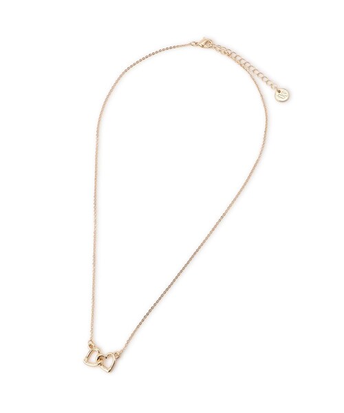 VIS(ビス)の「ダブルハートネックレス(ネックレス・レディース・ゴールド/シルバー・F)」の13枚目の写真