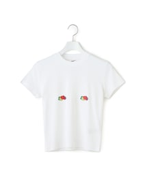 ADAM ET ROPE' | 【HOMME girls×FRUIT OF THE LOOM】Baby Tee w/ Double Logo(Tシャツ/カットソー)